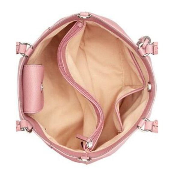 Giani Bernini Braided Handle Leather Satchel - Picture 3 of 3